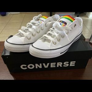 Converse Rainbow Tongue Low Top